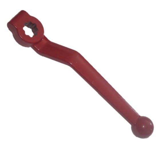 Ball Valve Handle - Red - 1