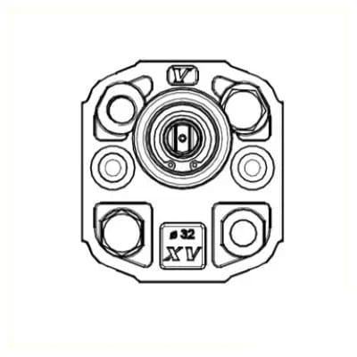 Gr1 Pump Blank Front Cover