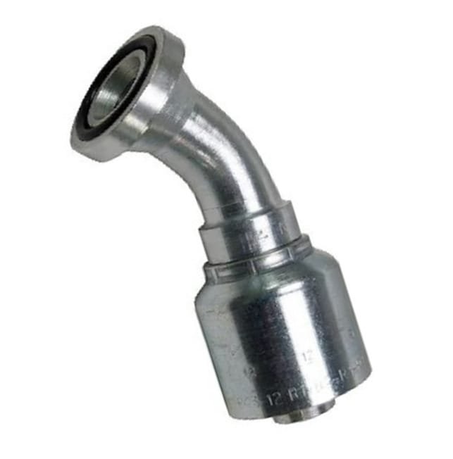 SAE Flange Head 45° Elbow 3/4" - 3/4"