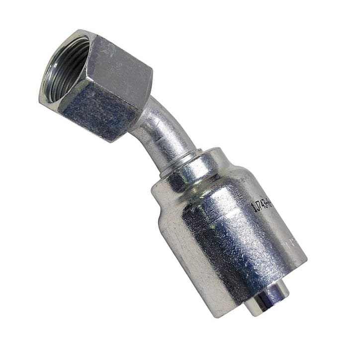 JIC Female 45° Elbow 1/4" - 1/4"