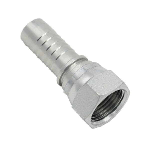 JIC 1/4" Female Swivel X 1/4" Hose End