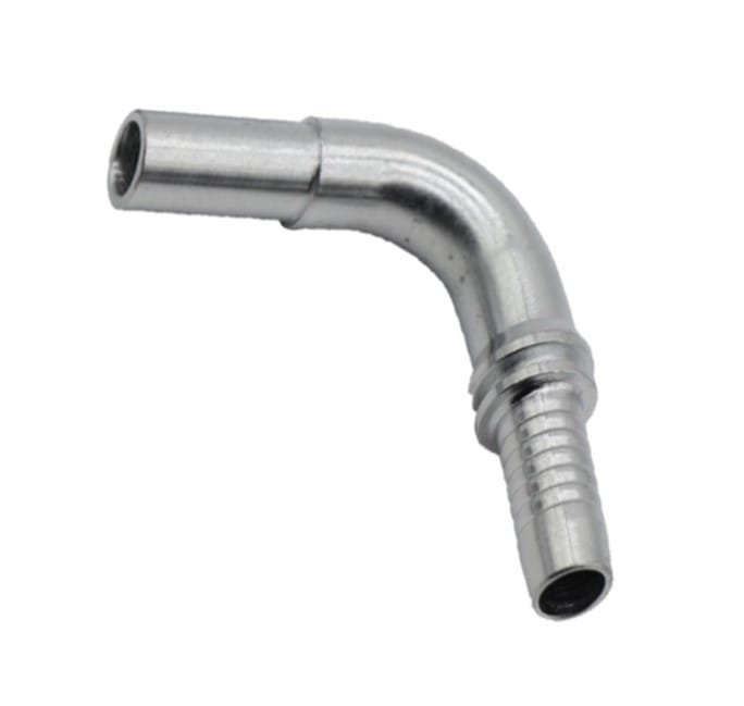 Metric 10mm Standpipe 90° Elbow X 1/4" Hose End