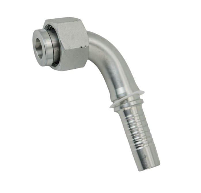 ORFS 1/4" Female 90° Elbow X 1/4" Hose End