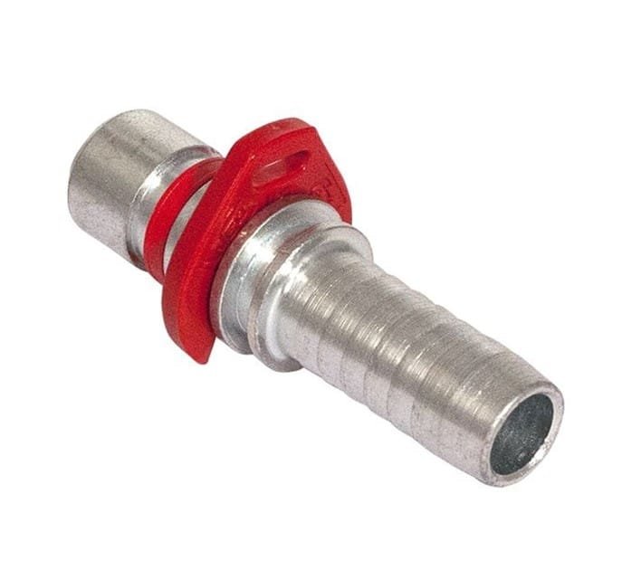 10mm WEO 350 Straight Nipple X 1/4" Hose End