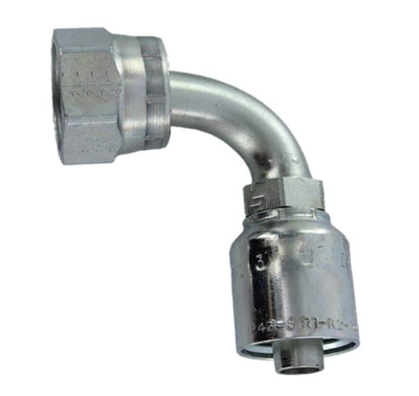 1/2" ORFS Female 90° Elbow - 3/8" - Image 1