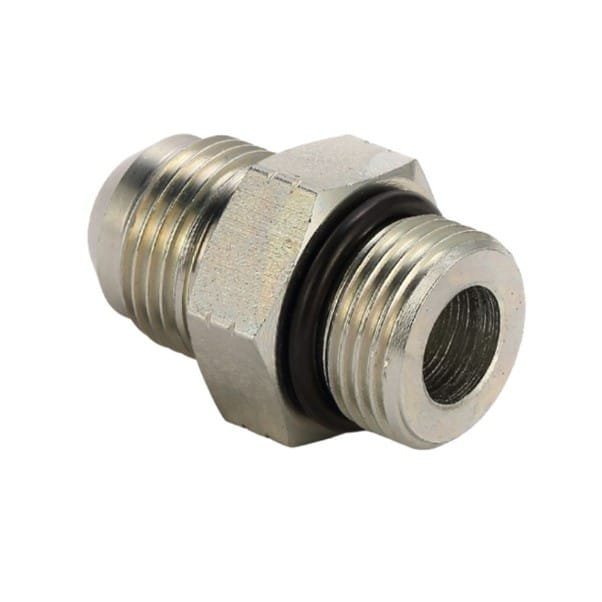 JIC M 1/2" x Metric M22x1.5 Male Straight - Image 1