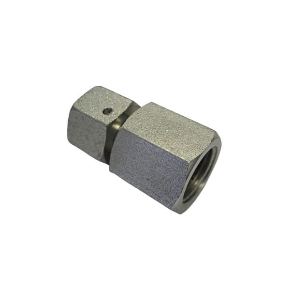 06L Metric F Swivel x BSP-04 F Gauge Adaptor