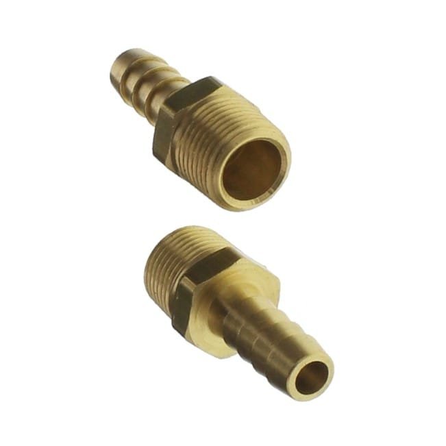 1/8" NPT M x 5/16" Barb Hose End - Image 1