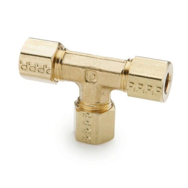 1/2" Compression Equal Tee - Image 1
