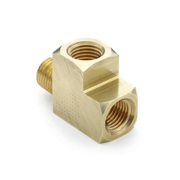 1/8" NPT M x 1/8" NPT F x 1/8" NPT F Run Tee