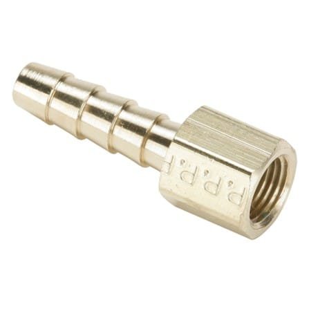 1/4" NPT F x 1/4" Barb Hose End - Image 1