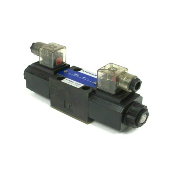 NG6 AC Dbl Solenoid Valve, Detented, Closed Transition