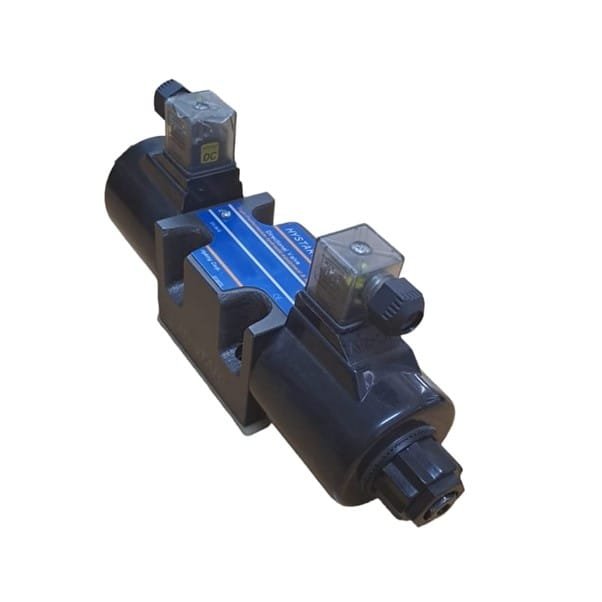 NG10 DC Dbl Solenoid Valve, Spring Centered, All Ports Blocked in Neutral