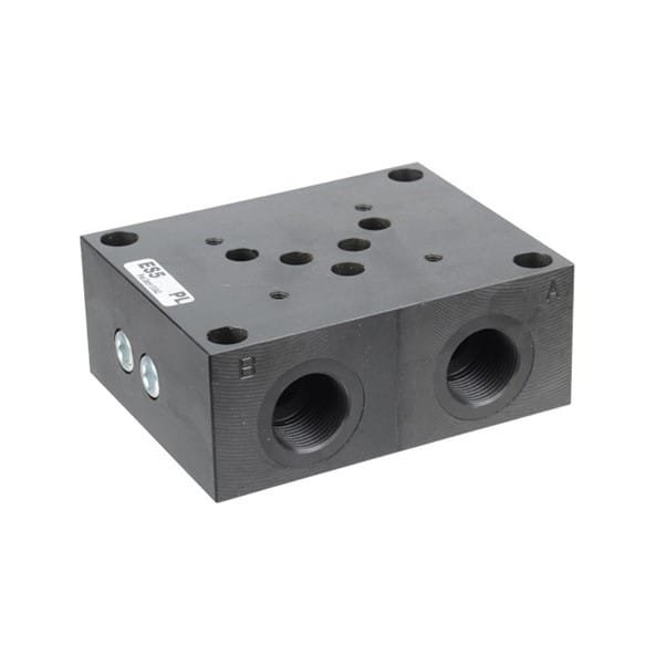 NG10 Subplate with G08 Ports A-B on side, P-T on rear