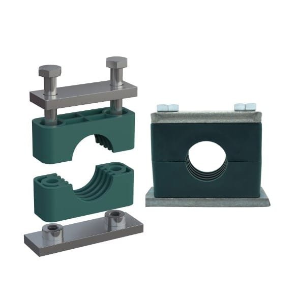 20mm OD Heavy Duty Pipe Clamp - Image 1