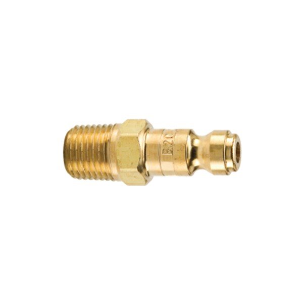 1/4" 10 Series Brass Insert 1/4" NPT Male Thread