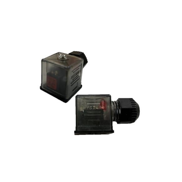 DIN Plug Hirschmann Connector 3Pin LED AC - Image 1