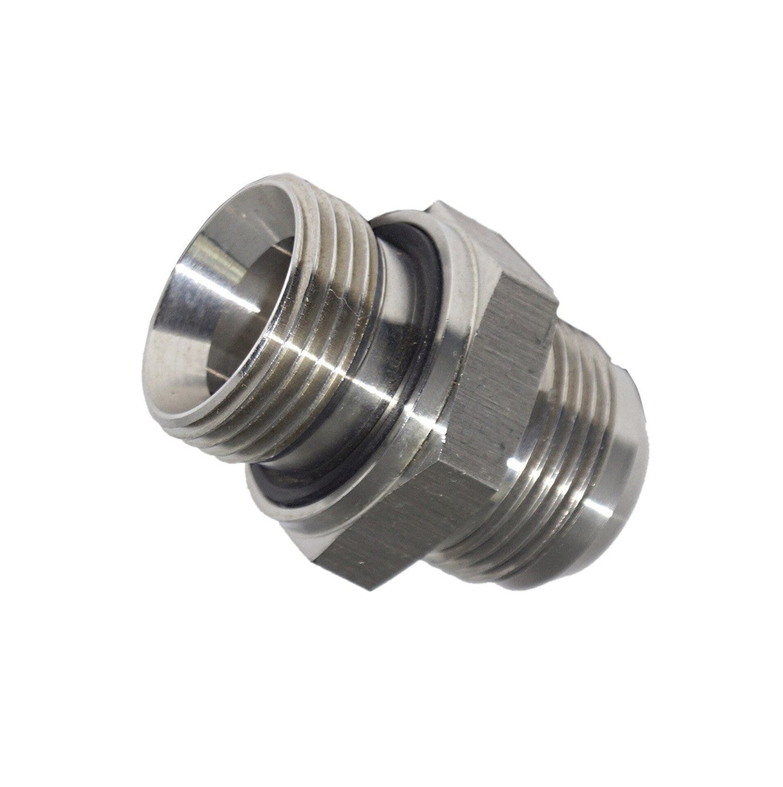 316SS 1/4" BSP ED Male to 1/4" JIC Male