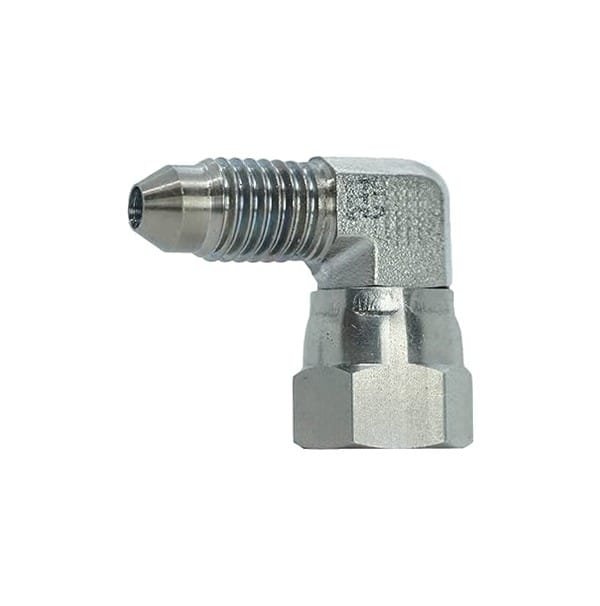 316SS JIC 3/8" Male to Female Swivel 90° Elbow