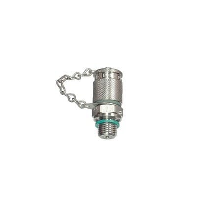 Stainless Steel 1/4" BSP to M16x2 Test Point