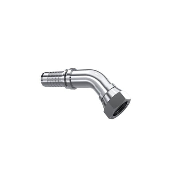 316SST BSP 1" 45° Female Elbow X 1" Hose End