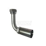 55 Series 3/8" JIC Female Swivel to 3/8" Hose End 90° Long Elbow