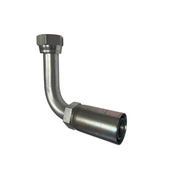 55 Series 1/4" JIC Female Swivel to 1/4" Hose End 90° Long Elbow