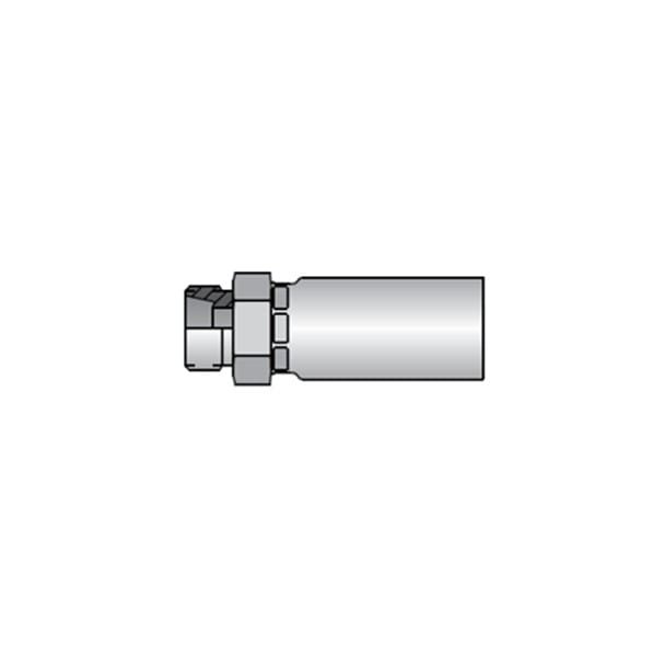 55 Series 12S Metric Male Stud to 3/8" Hose End